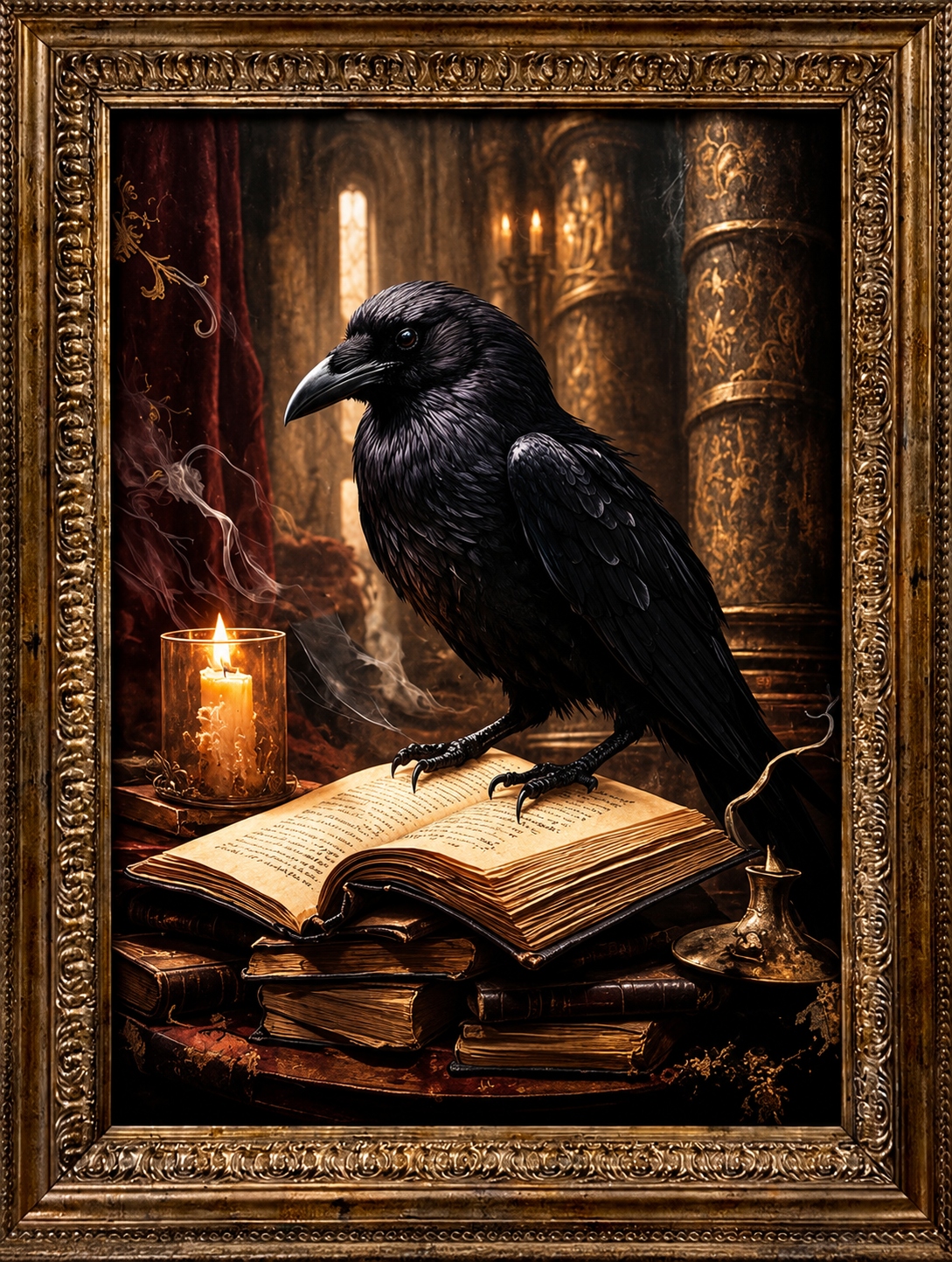 AH-098 The Librarian Raven